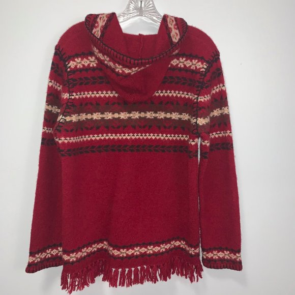 Newton Trading Co. Hoodie Fairisle Wool Sweater - Picture 2 of 8